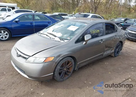 2008 Honda Civic Lx из США, поврежденный, VIN 2HGFA16568H332646